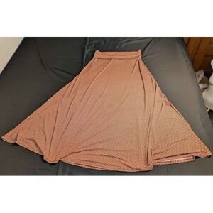LuLaRoe Maxi Skirt ~ Size Small ~ Multicolor ~ Honeycomb Pattern ~‎ Stretch